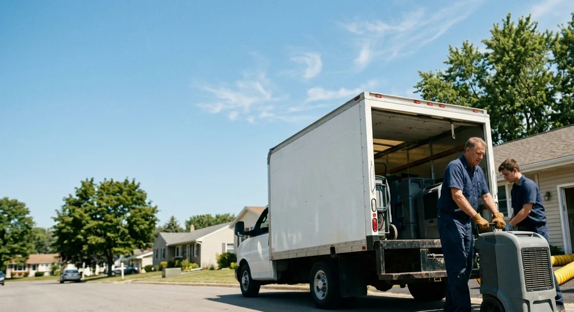 Water Damage Cleanup in Garden Prairie, IL near me